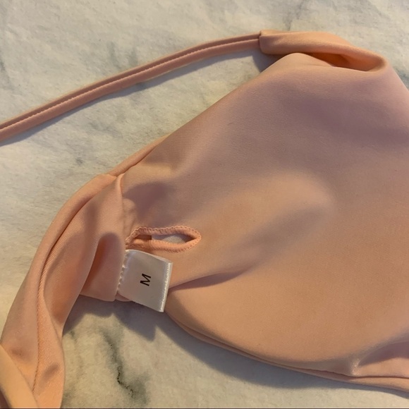 Pink and Tropical  Leaf Bikini Set - Picture 5 of 6